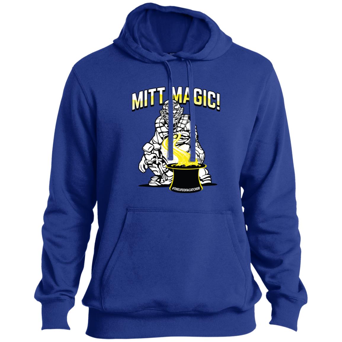 The Catching Guy Mitt Magic Pullover Hoodie blue