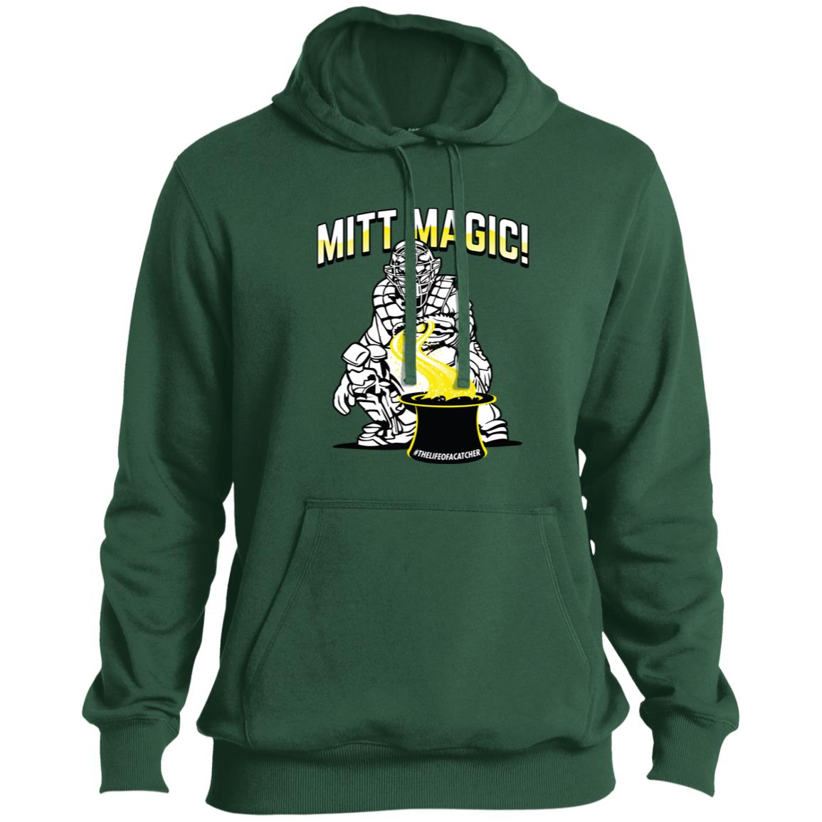The Catching Guy Mitt Magic Pullover Hoodie green
