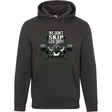 We Don't Skip Leg Day - Unisex Premium Hoodie - Charcoal Heather