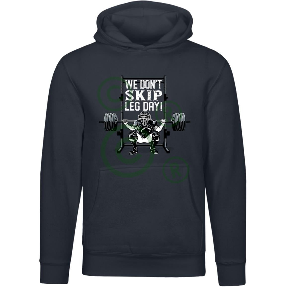 We Don't Skip Leg Day - Unisex Premium Hoodie - Navy