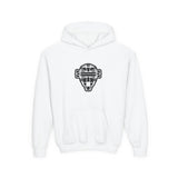 catching mask youth hoodie