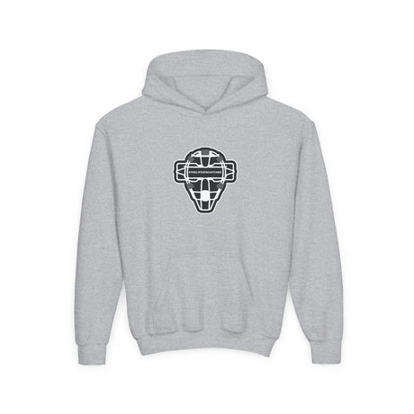 catching mask youth hoodie