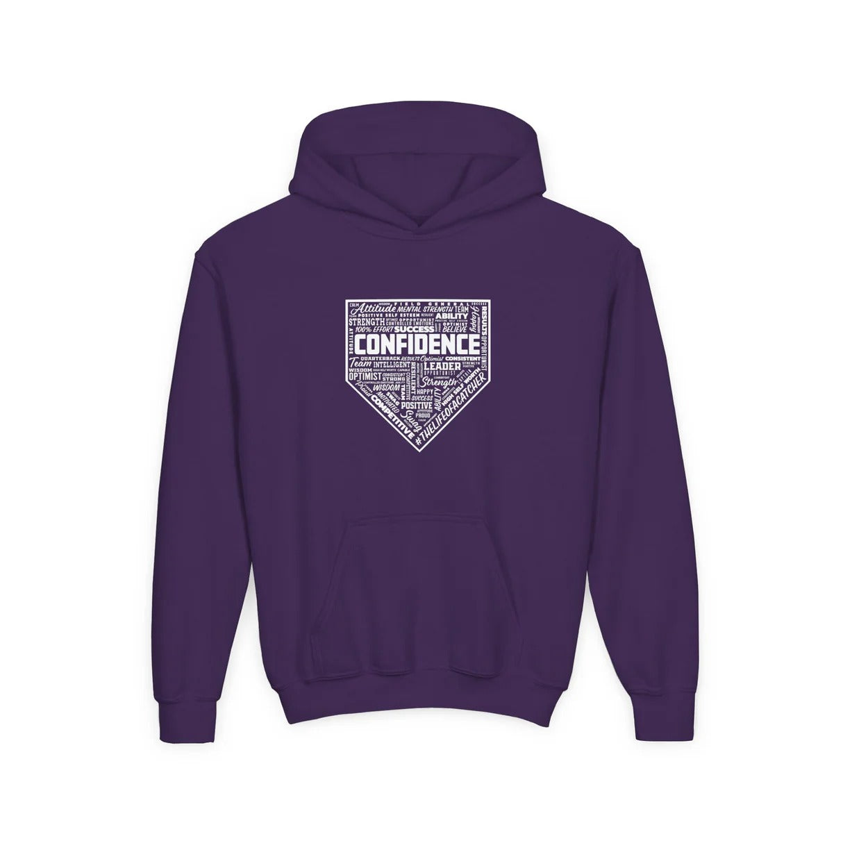 confidence youth hoodie