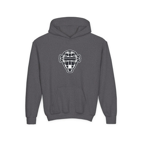 catching mask youth hoodie