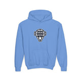 catching mask youth hoodie
