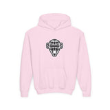 catching mask youth hoodie