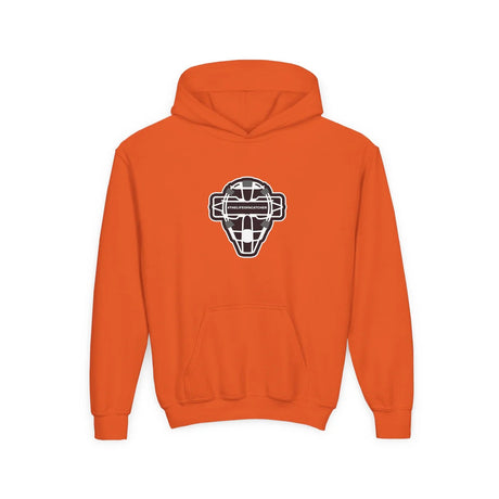 catching mask youth hoodie