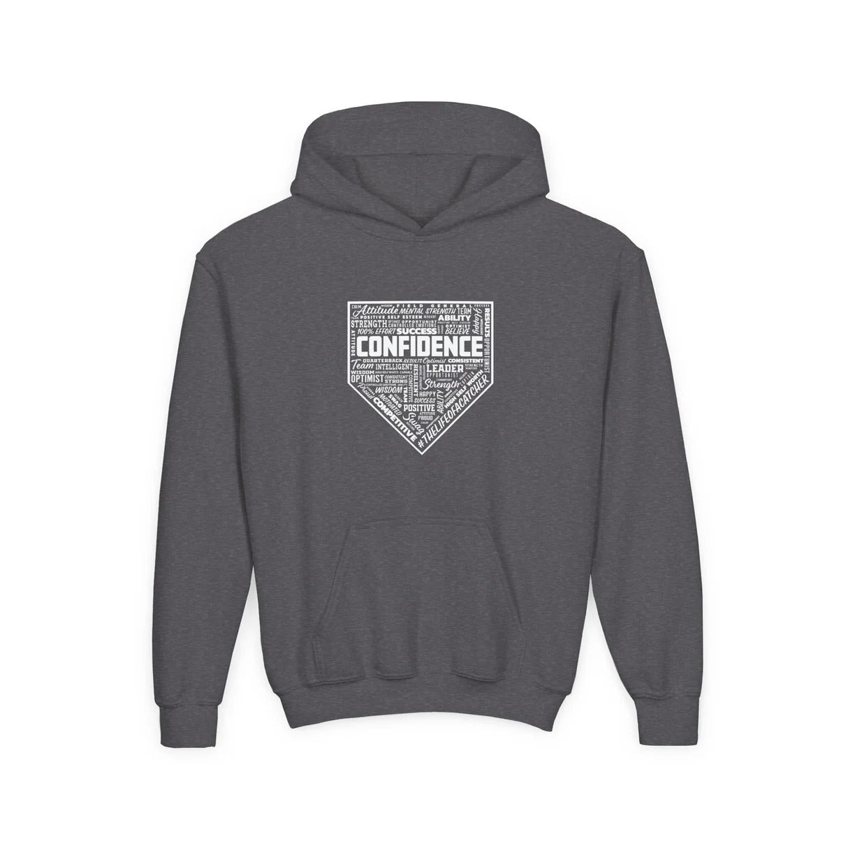 confidence youth hoodie