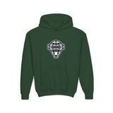 catching mask youth hoodie