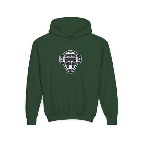 catching mask youth hoodie