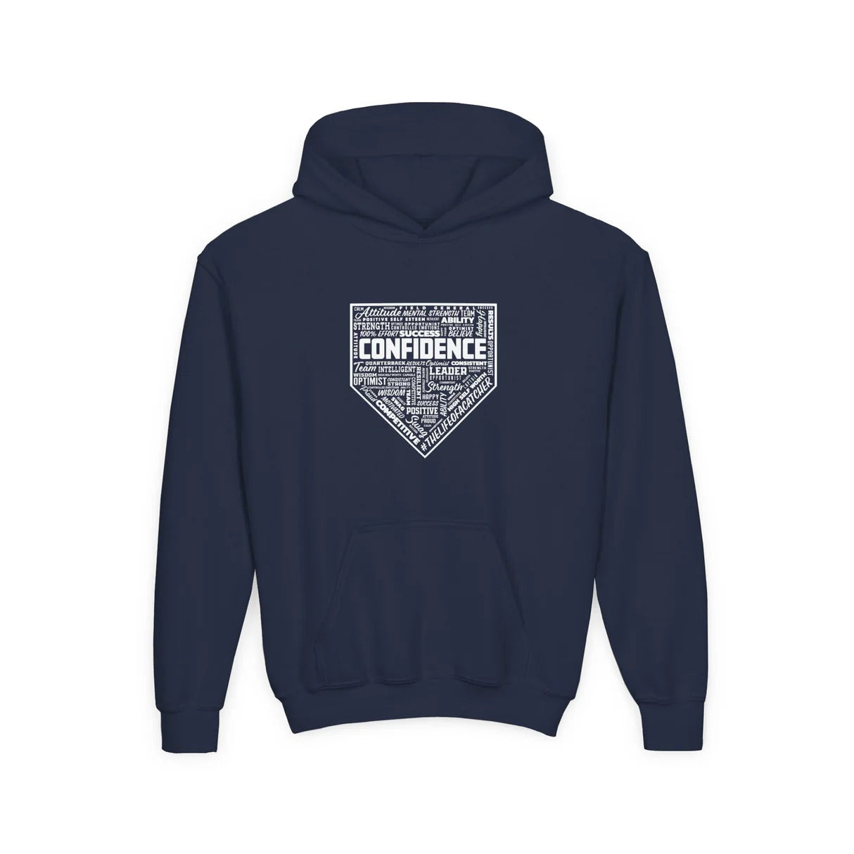 confidence youth hoodie