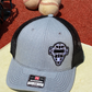 The-Catching-Guy-logo-Catcher-Face-Mask-hat-grey-mesh