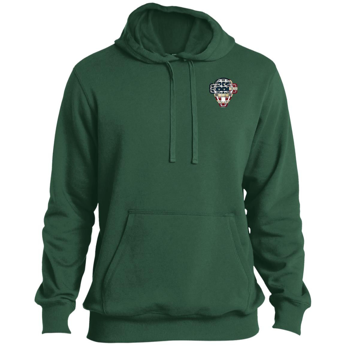 The-Catching-Guy-long-sleeve-sweater-Face-Mask-American-Flag-green-logo