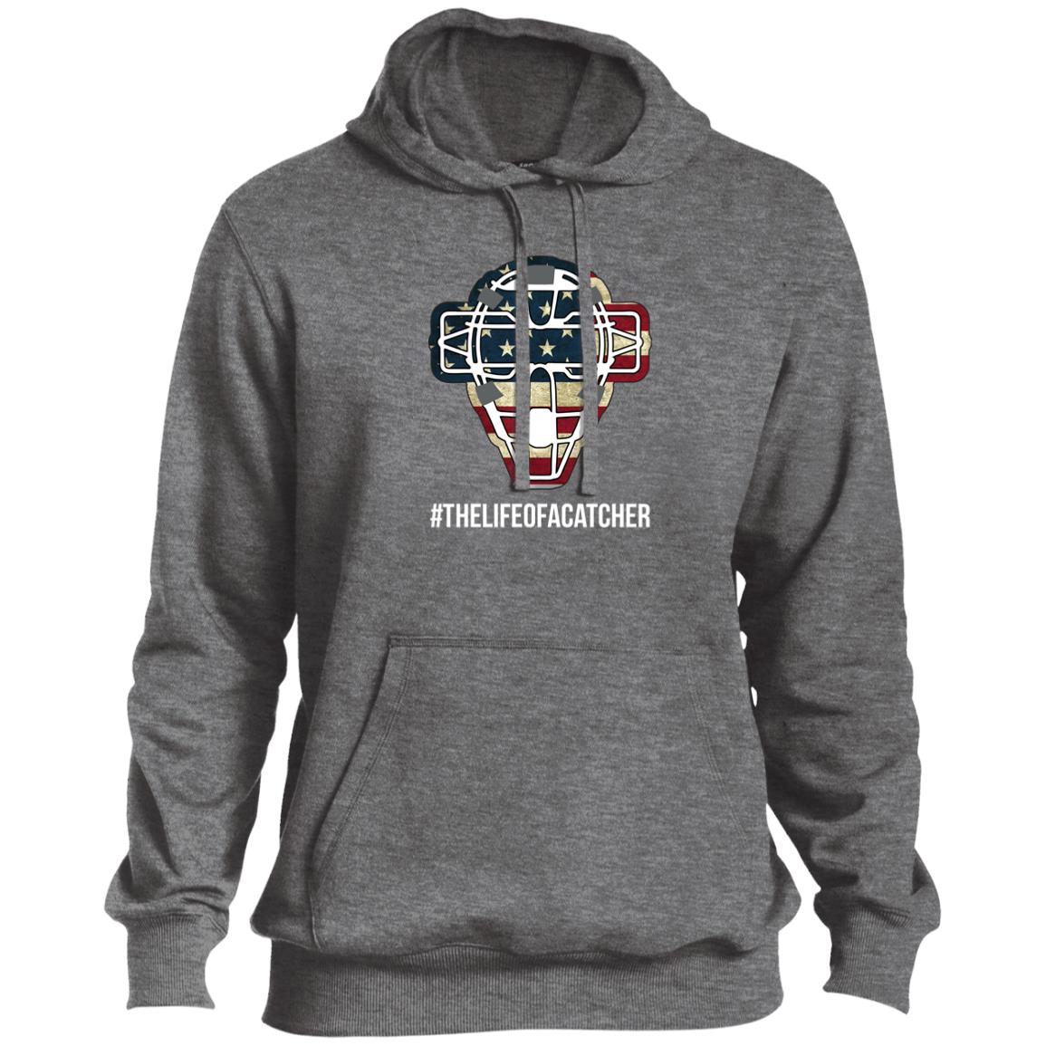 The-Catching-Guy-long-sleeve-sweater-grey-Face-Mask-American-Flag